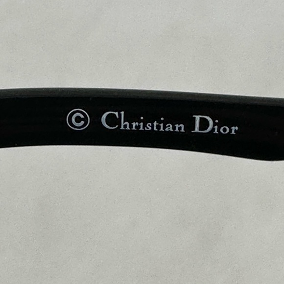 Dior Limited Swarovski Crystals Black Acetone Tinted Oversized Sunglasses - Picture 10 of 11